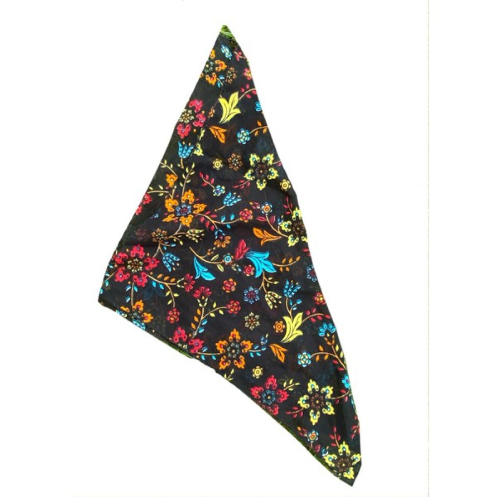 Elvin Aksesuar Siyah Etnik Desenli Bandana Fular Şal / Fular & Eşarp Fiyatı
