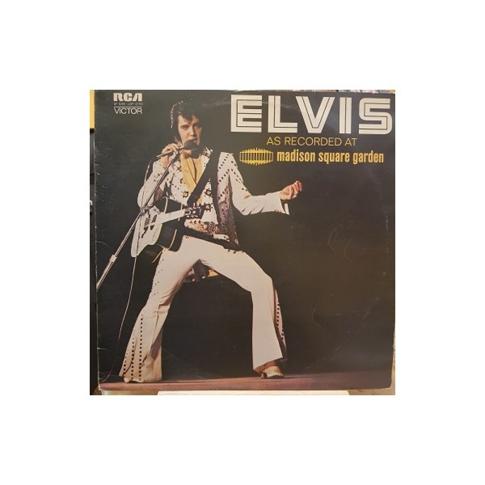 Elvis Presley – Elvis As Recorded At Madison Square Garden - Plak Lp Oto Boyaları Fiyatı