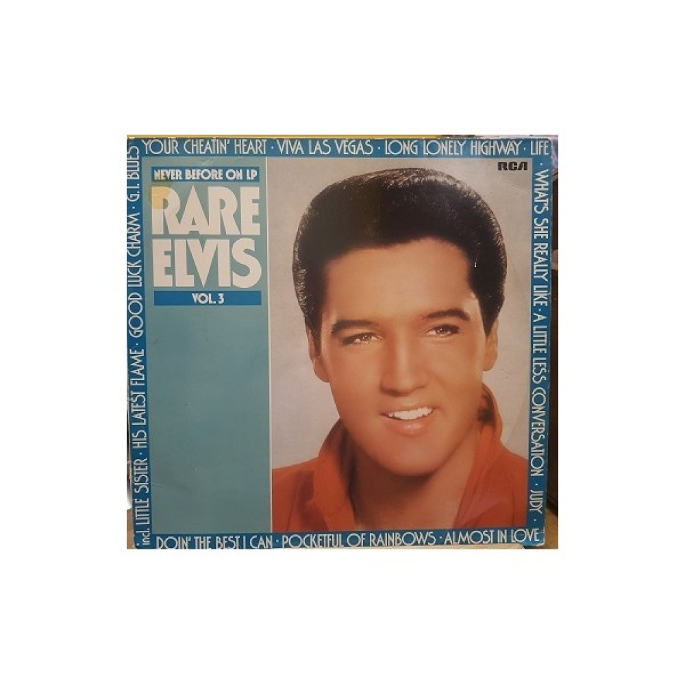 Elvis Presley – Rare Elvis Vol. 3 - Plak Lp Oto Boyaları Fiyatı