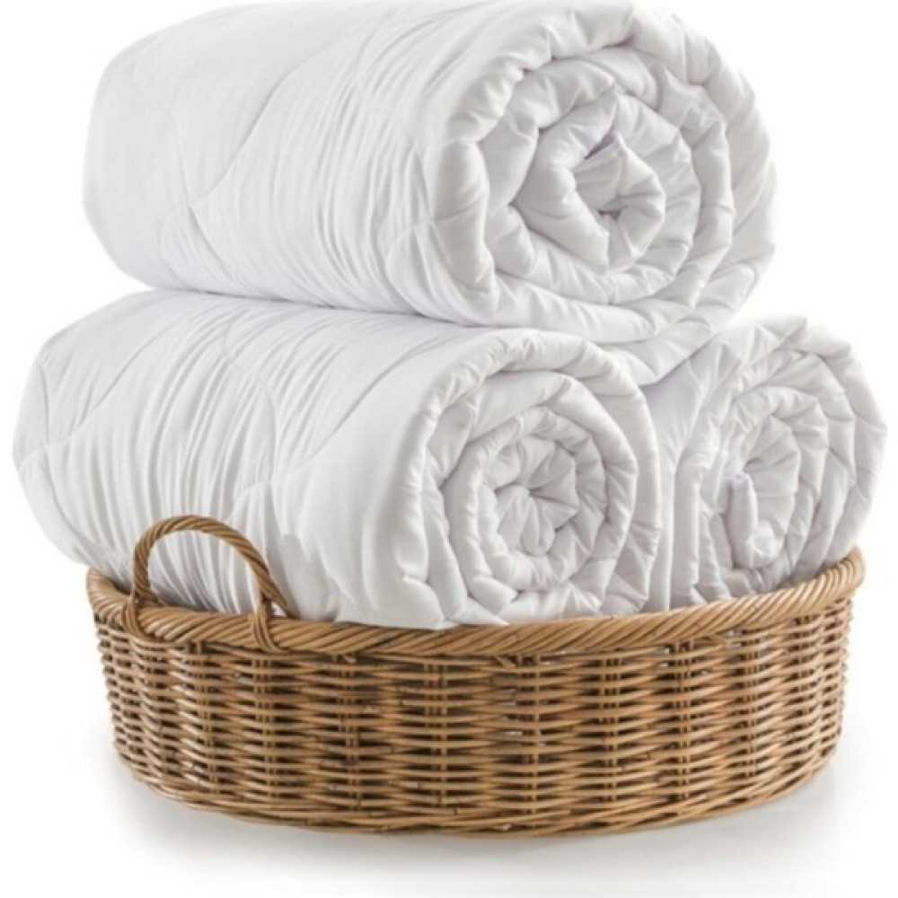 Ely Parker Çift Kişilik Yorgan Özel Terry Cotton Mikrofiber Kumaş Yüksek Kalite Silikon Elyaf 200X220 - Beyaz - 200 x 220 cm Yorgan Fiyatı