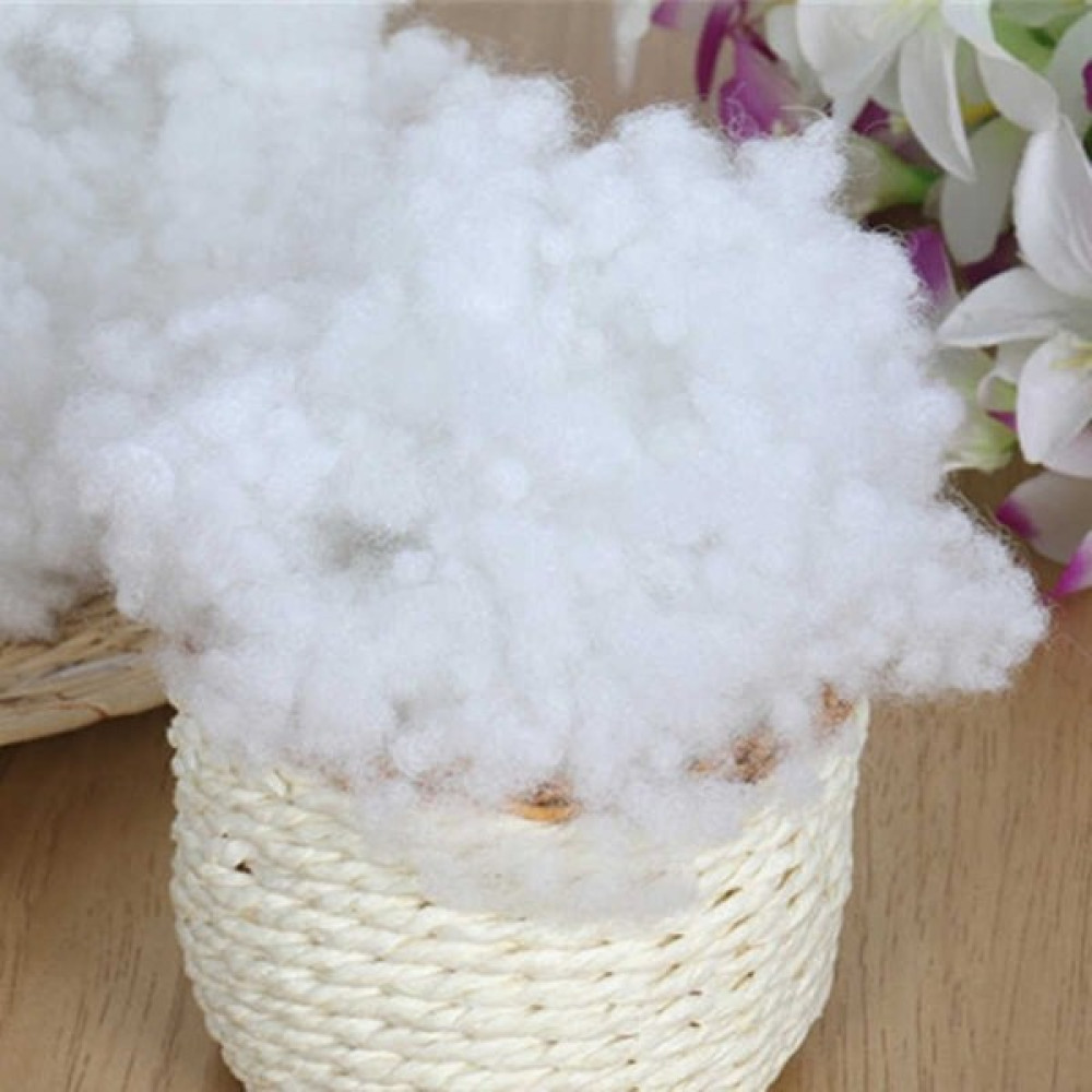 Elyaf Sepeti 5 kg Silikonlu Boncuk Elyaf Dolgu ve Dolum Malzemesi - 50 x 70 cm - Beyaz Yastık Fiyatı