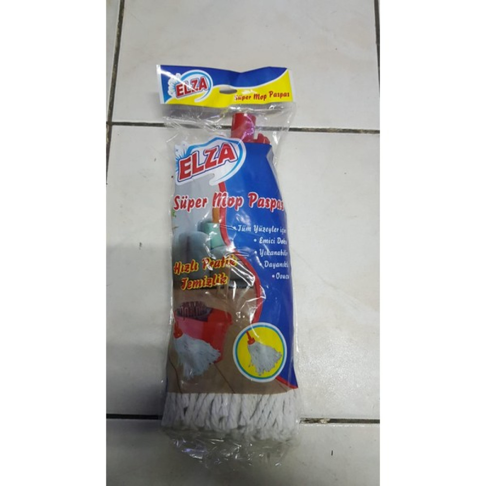 Elza Süper Mop Paspas - Beyaz Temizlik Malzemeleri Fiyatı