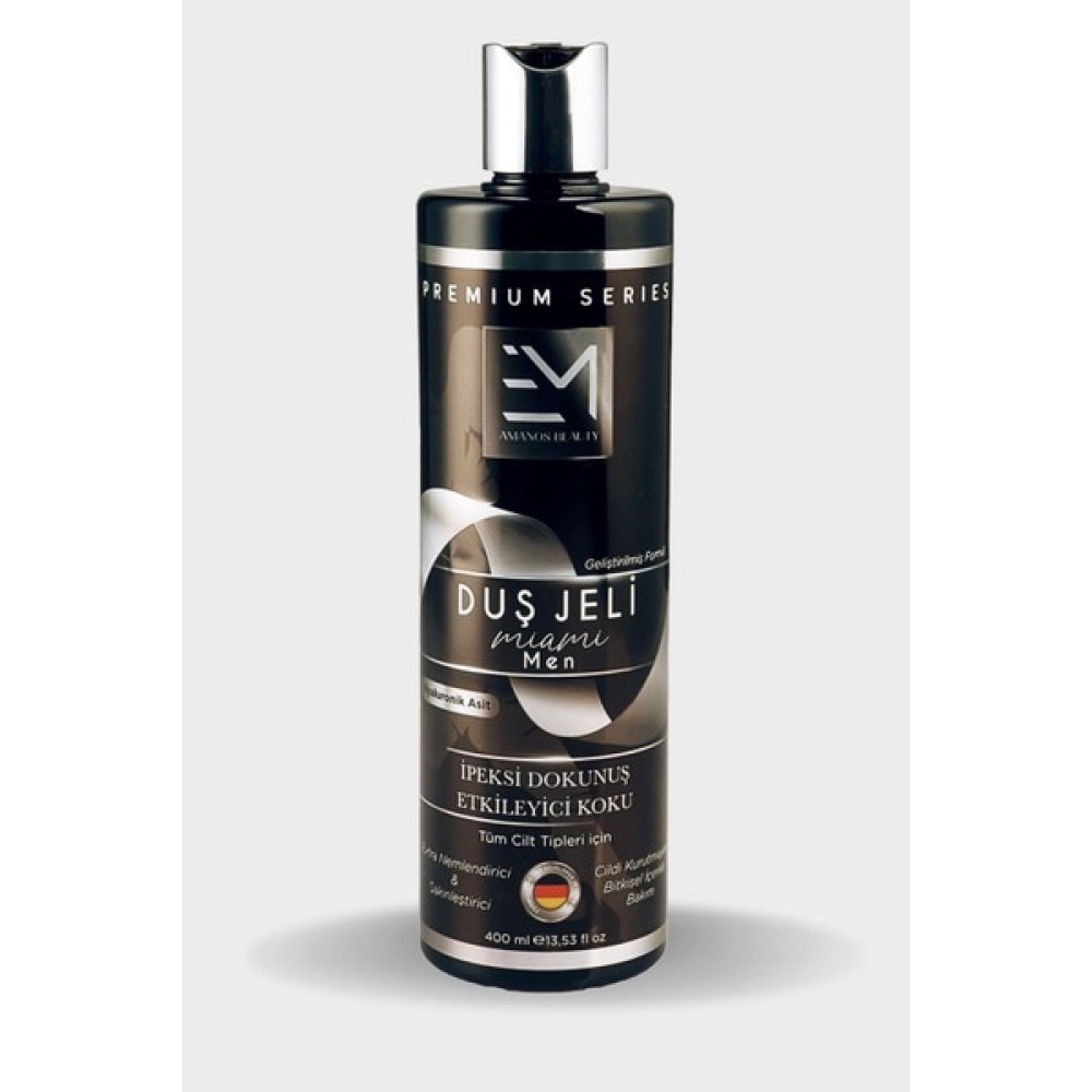 Em Amanos Beauty Erkek Miami Kokusu Hyaluronik Asit ve B5 Vitamin Nemlendirici 400 ml Duş Jeli Oto Boyaları Fiyatı