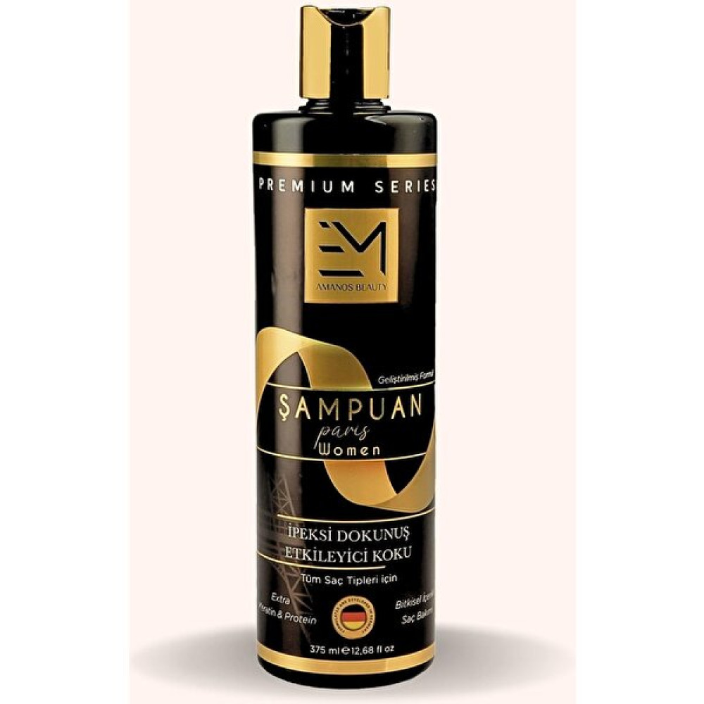 Em Amanos Beauty Kadın Paris Kokusu Doğal Keratin Kolajen Dökülme Kopma Karşıtı 375 Ml Şampuan Şampuan ve Saç Kremi Fiyatı