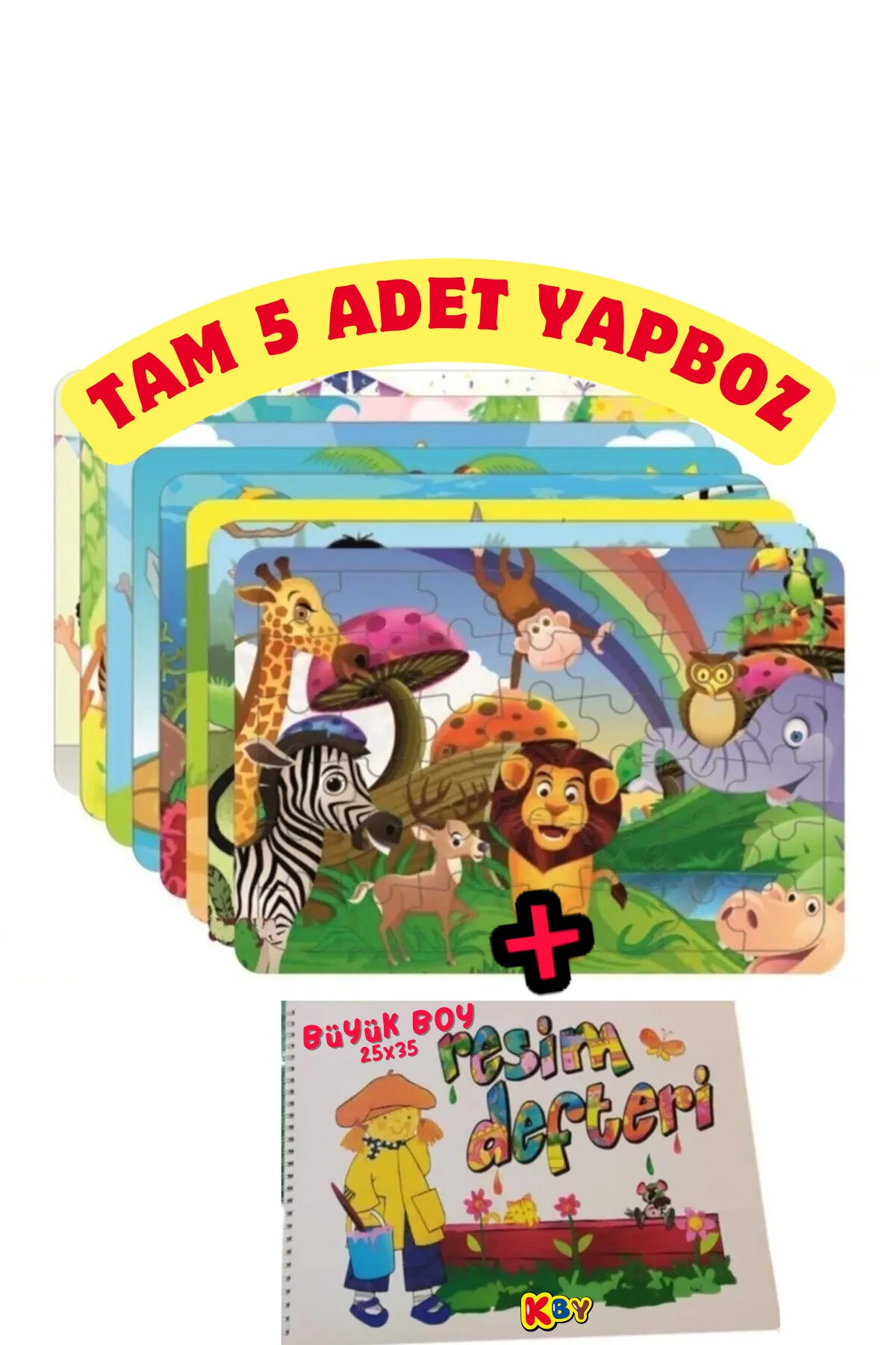 Ema Çocuk 25x35cm Hikayeli Yapboz Seti 5li - 5 Farklı Yapboz" Puzzle & Aksesuarları Fiyatı