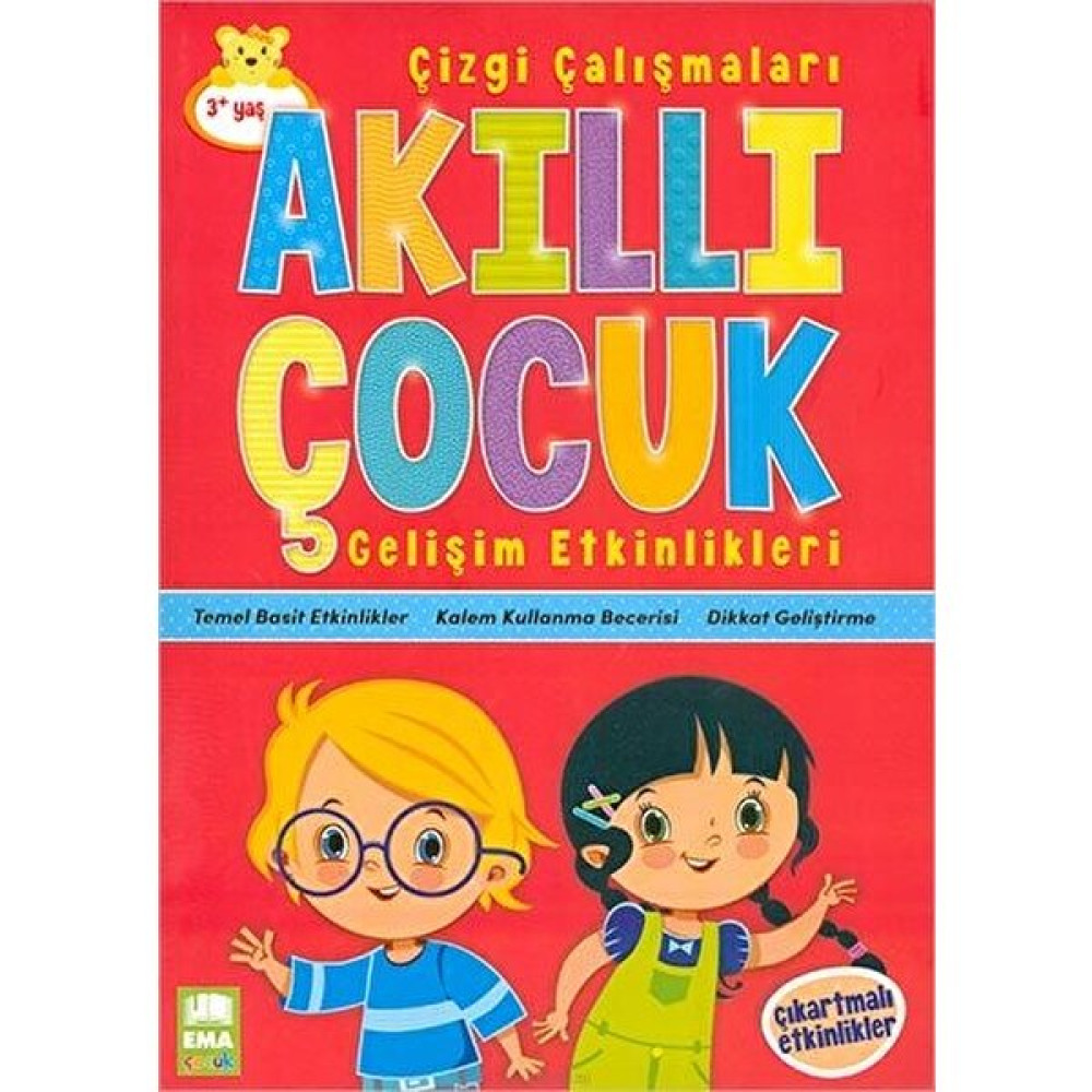 Ema Çocuk Çizgi Çalışmaları Akıllı Çocuk Gelişim Etkinlikleri Zeka Geliştirici Kitaplar Fiyatı