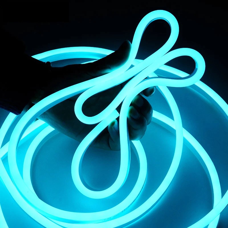 Ema Dükkan 12 Volt 10 Metre Buz Mavisi Neon Led Işık Prize Takılmaya Hazır Değil Esnek Silikon Şerit Led - 10 m SSD / Solid State Drive Fiyatı