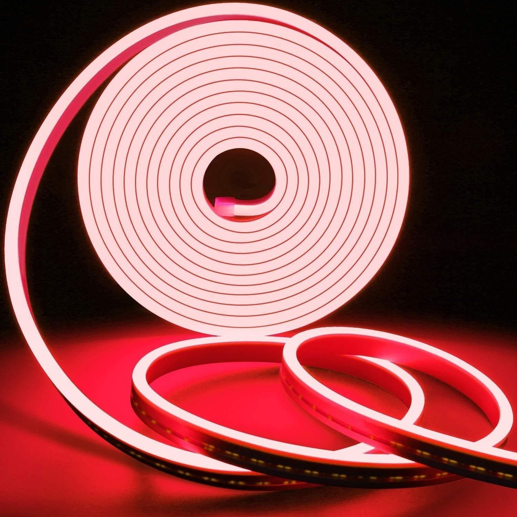 Ema Dükkan 12 Volt 10 Metre Kırmızı Neon Led Işık Prize Takılmaya Hazır Değil Esnek Silikon Şerit Led - 10 m SSD / Solid State Drive Fiyatı