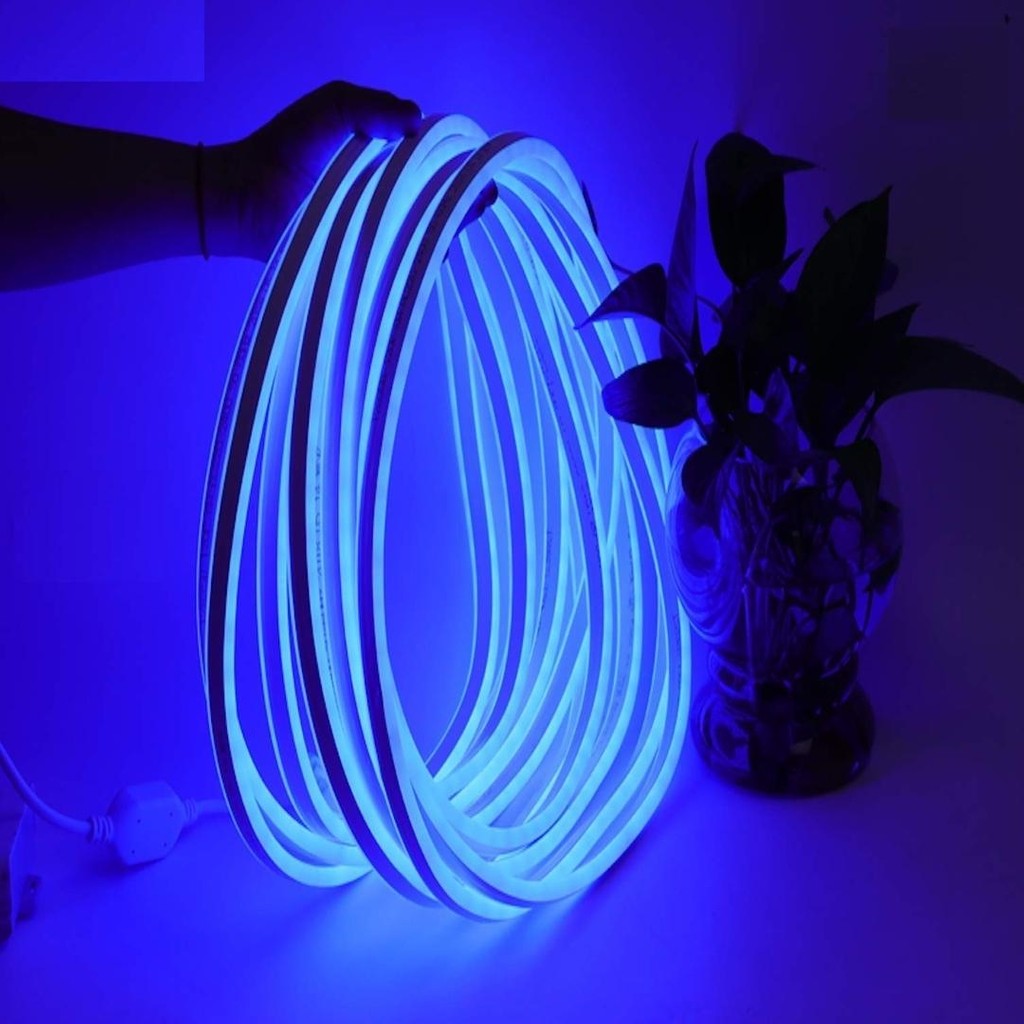 Ema Dükkan 12 Volt 10 Metre Mavi Neon Led Işık Prize Takılmaya Hazır Değil Esnek Silikon Şerit Led - 10 m SSD / Solid State Drive Fiyatı