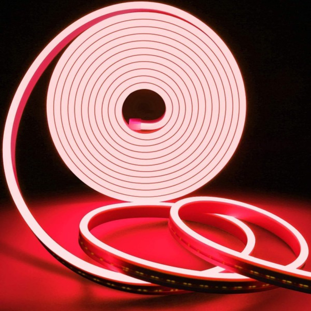 Ema Dükkan 12V Neon LED Trafolu Esnek Neon LED Aydınlatma Trafolu Tak-Çalıştır Neon Şerit LED - 10 m - Kırmızı Led Aydınlatmalar Fiyatı