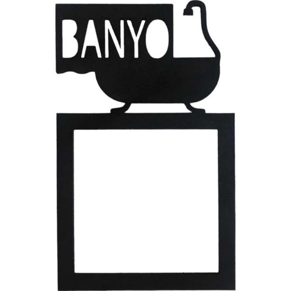 Emach Dizayn Banyo Ahşap Priz Çerçevesi Dekorasyon - Siyah Ev & Dekorasyon Aksesuarları Fiyatı