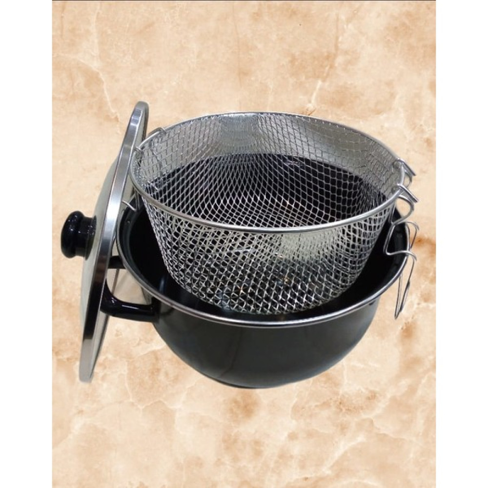 Emaye 24 cm Kızartma Tenceresi Tencereler Fiyatı