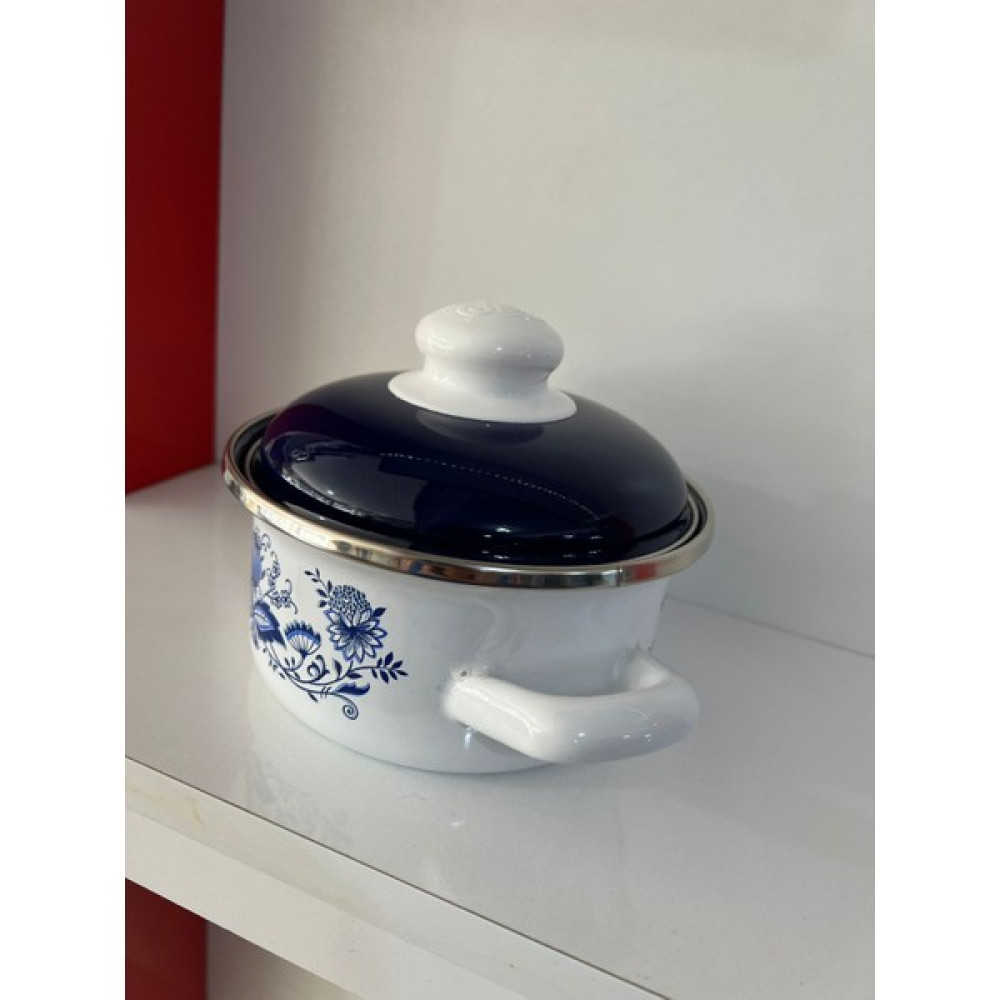 Emaye Elo Bakraç Yoğurt Tenceresi 16 cm 750 ml - Beyaz Tencereler Fiyatı