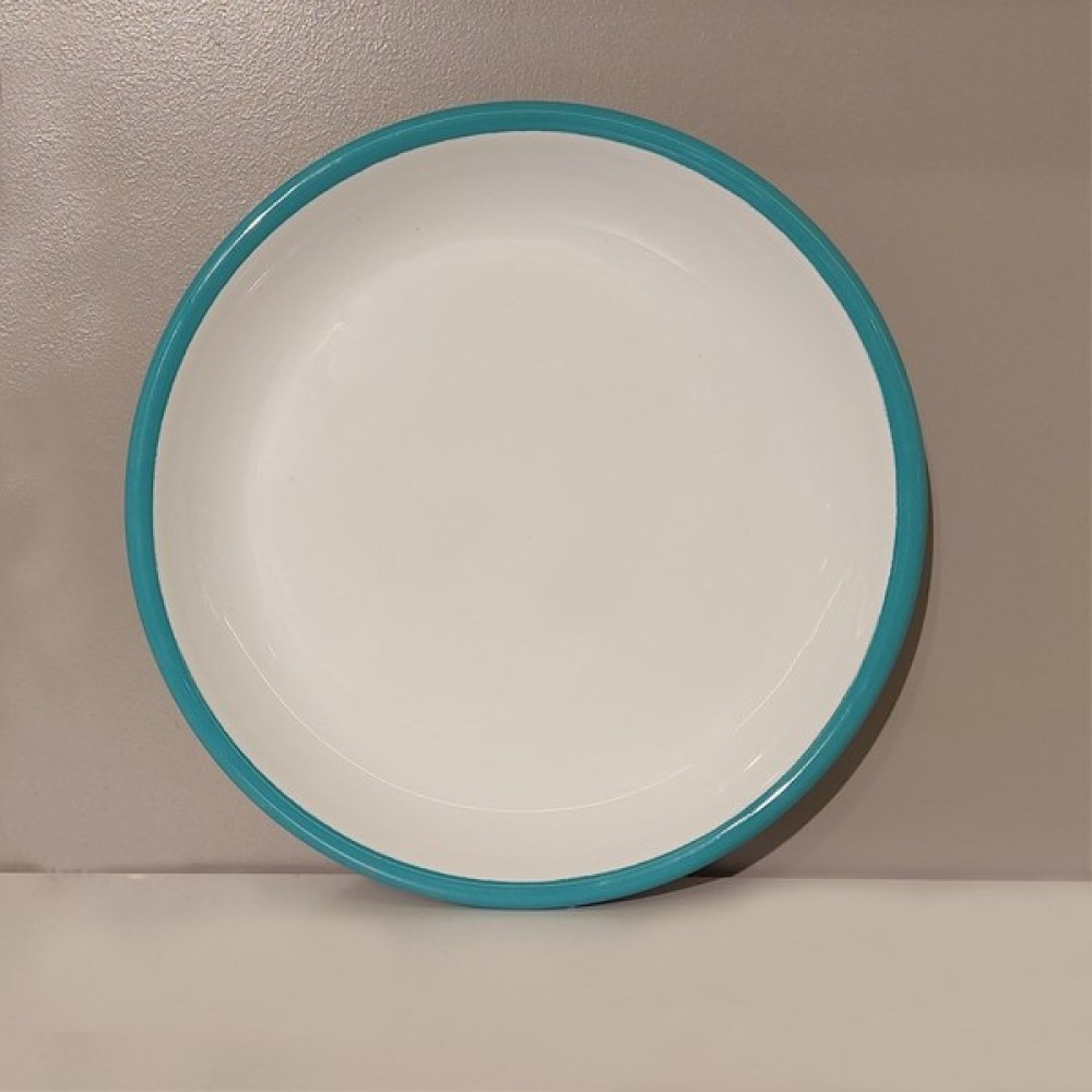 Emaye Tatlı Tabağı 17 cm Turkuaz Mutfak Gereçleri Fiyatı