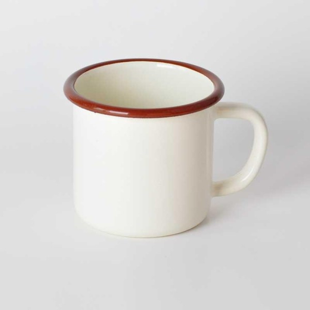 Emayeci Emaye Kupa Krem - 380 ml Fincan / Bardak / Kahve Takımı Fiyatı