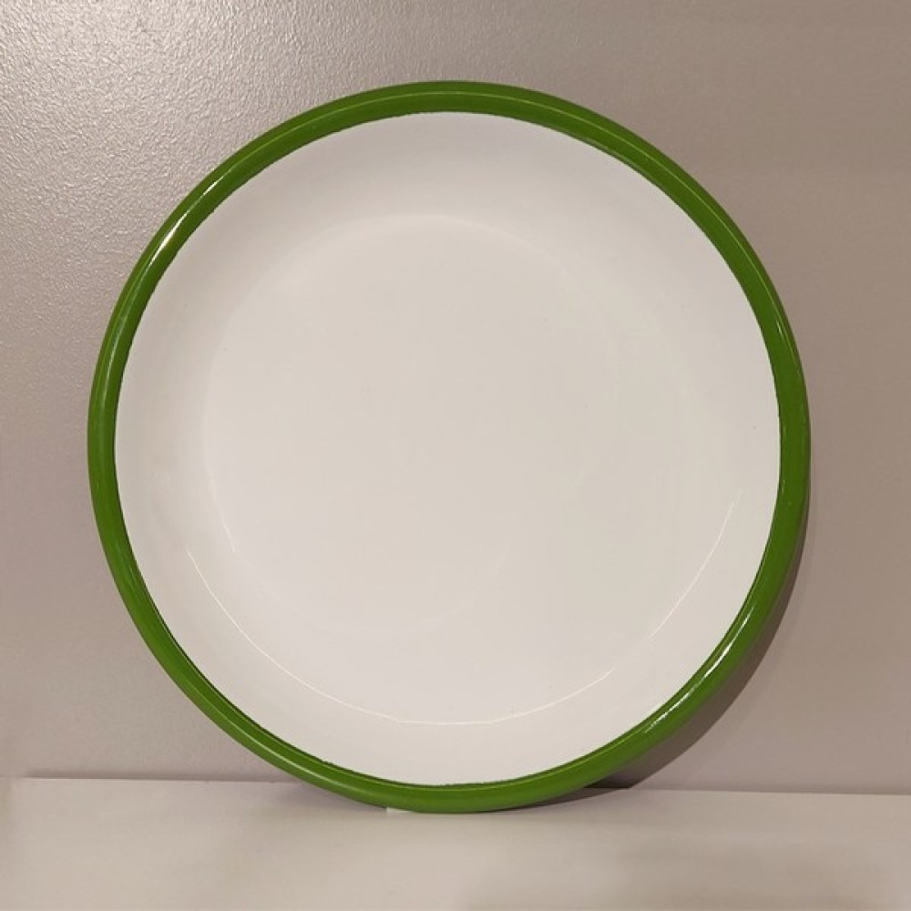Emayeci Emaye Tatlı Tabağı Çimen Yeşili 17 cm Mutfak Gereçleri Fiyatı