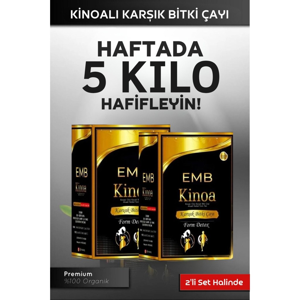 Emb Yardımc Özel Kinoa Karisimli Bitkisel Form Çay 2li Set Diğer Fiyatı