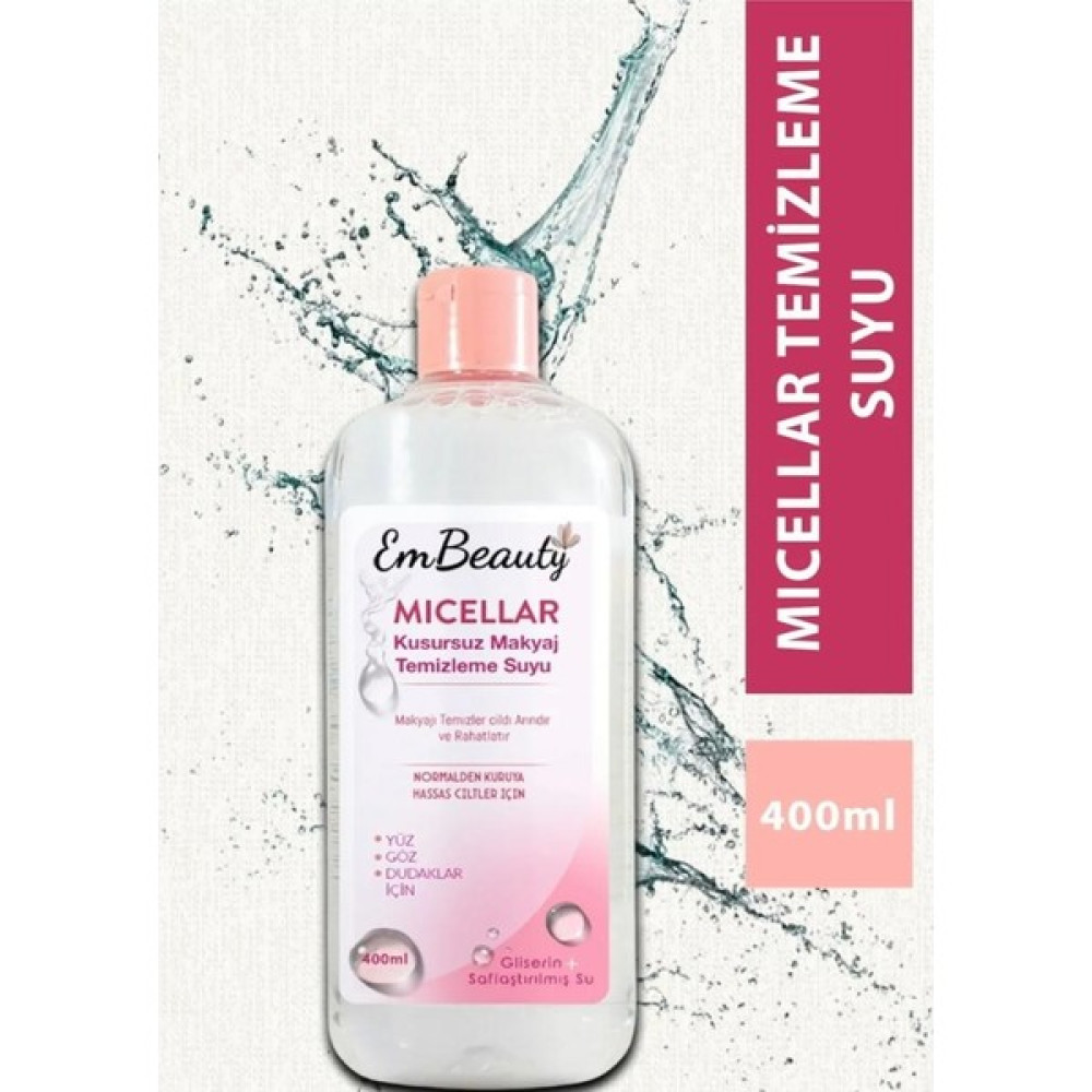 Embeauty Micellar Kusursuz Makyaj Temizleme Suyu 400 ml Tmzleme1 Makyaj Temizleyicileri Fiyatı