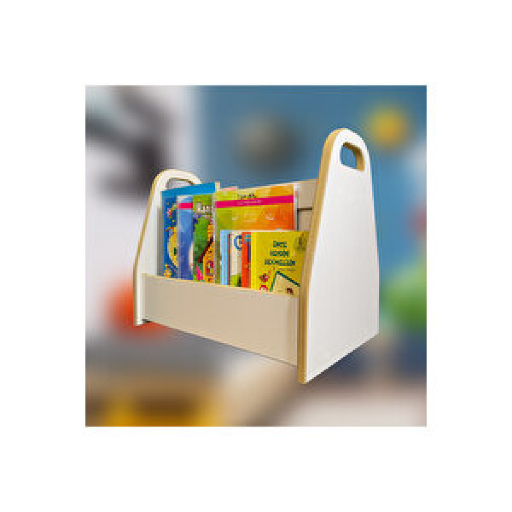 Emdief Home Melis 2 Raflı Montessori Kitaplık - Çocuk Odası Kitaplığı Kitaplık Fiyatı