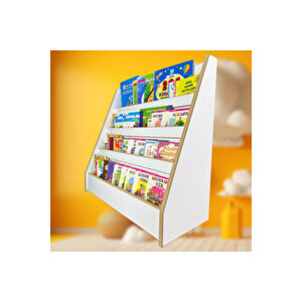 Emdief Home Melis 4 Raflı Montessori Kitaplık - Çocuk Odası Kitaplığı Kitaplık Fiyatı