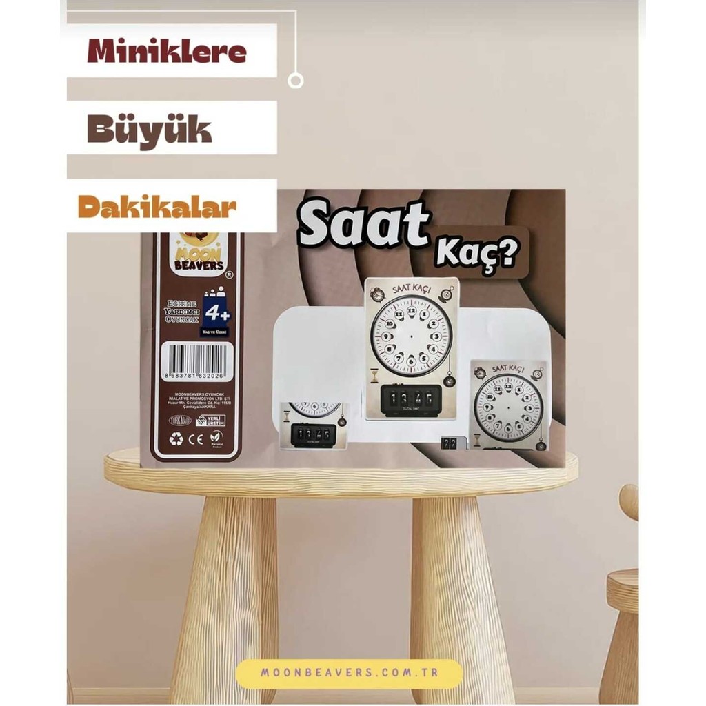 Emdief Home (“saat Kaç?” Öğrenme Seti) Zaman Kavramını Öğrenin! - Miniklerimiz Için Renkli Ahşap Oyuncak Anne Bebek Oyuncak Fiyatı