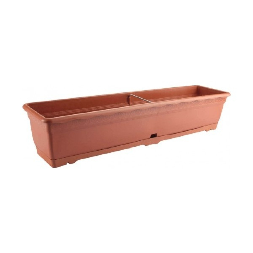 Emek Dekoratif Papatya Balkon Saksısı 11 Lt - Kahverengi - 71X17X14 cm Saksı ve Aksesuarları Fiyatı
