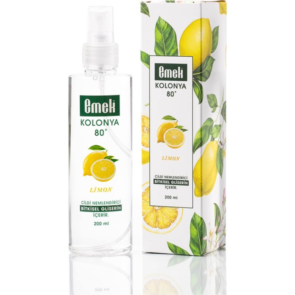 Emek Gliserinli Kolonya Limon 200 ml Sprey Kolonya & Gülsuyu Fiyatı