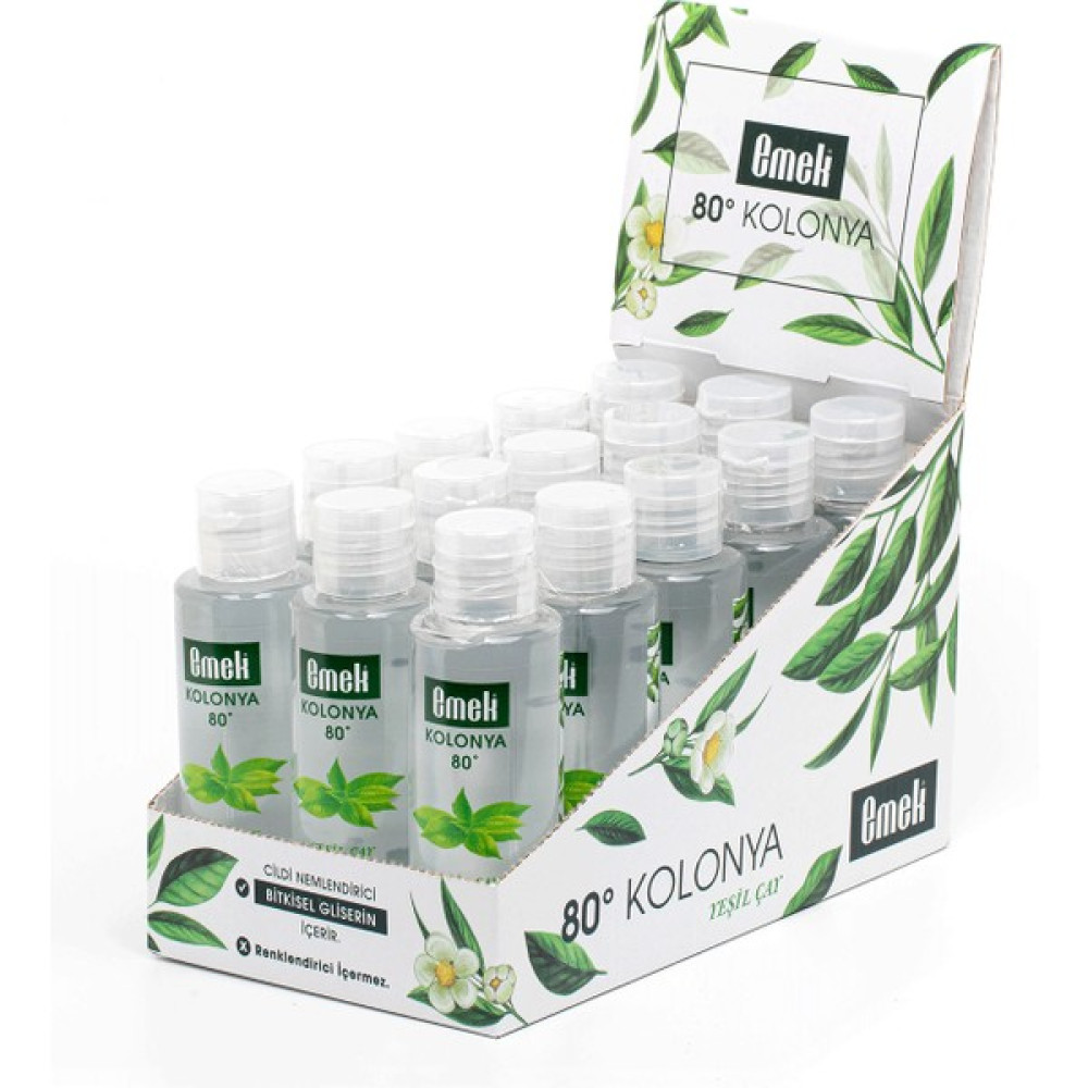 Emek Gliserinli Kolonya Yeşil Çay Ekonomik Paket - 15 Adet 120 ml Oto Boyaları Fiyatı