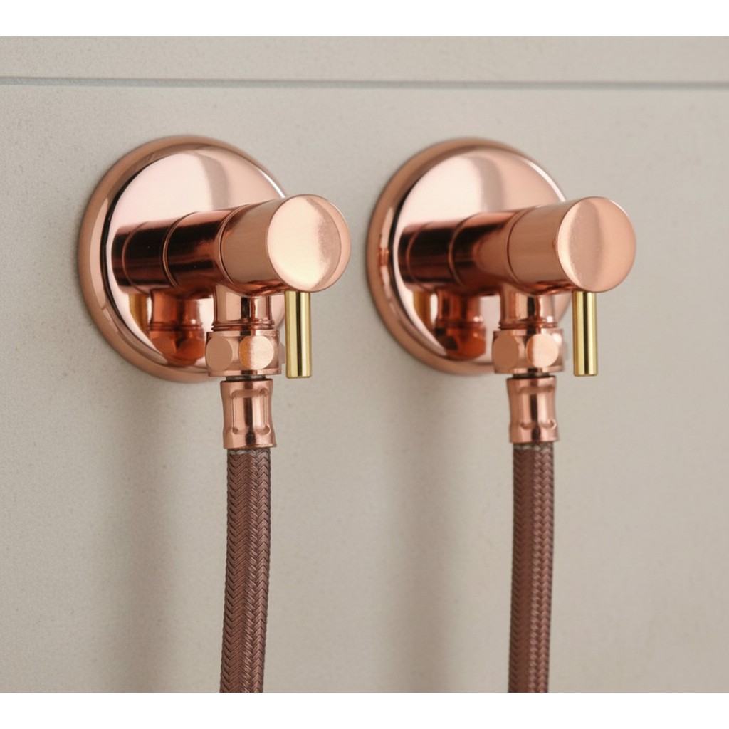 Emfa Aksesuar Rose Gold Taharet Muslukları Bakır Hortumlar Dahil 2 Adet Komple Set Takım Diğer Fiyatı