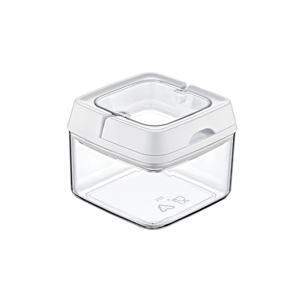Emhouse 0,5 Litre Kare Kilitli Kristal Saklama Kabı (MRM-18605) Oto, Bahçe, Yapı Market Fiyatı