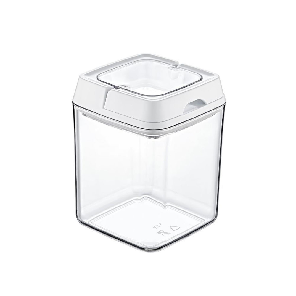 Emhouse 1 Litre Kare Kilitli Kristal Saklama Kabı (MRM-18606) Oto, Bahçe, Yapı Market Fiyatı