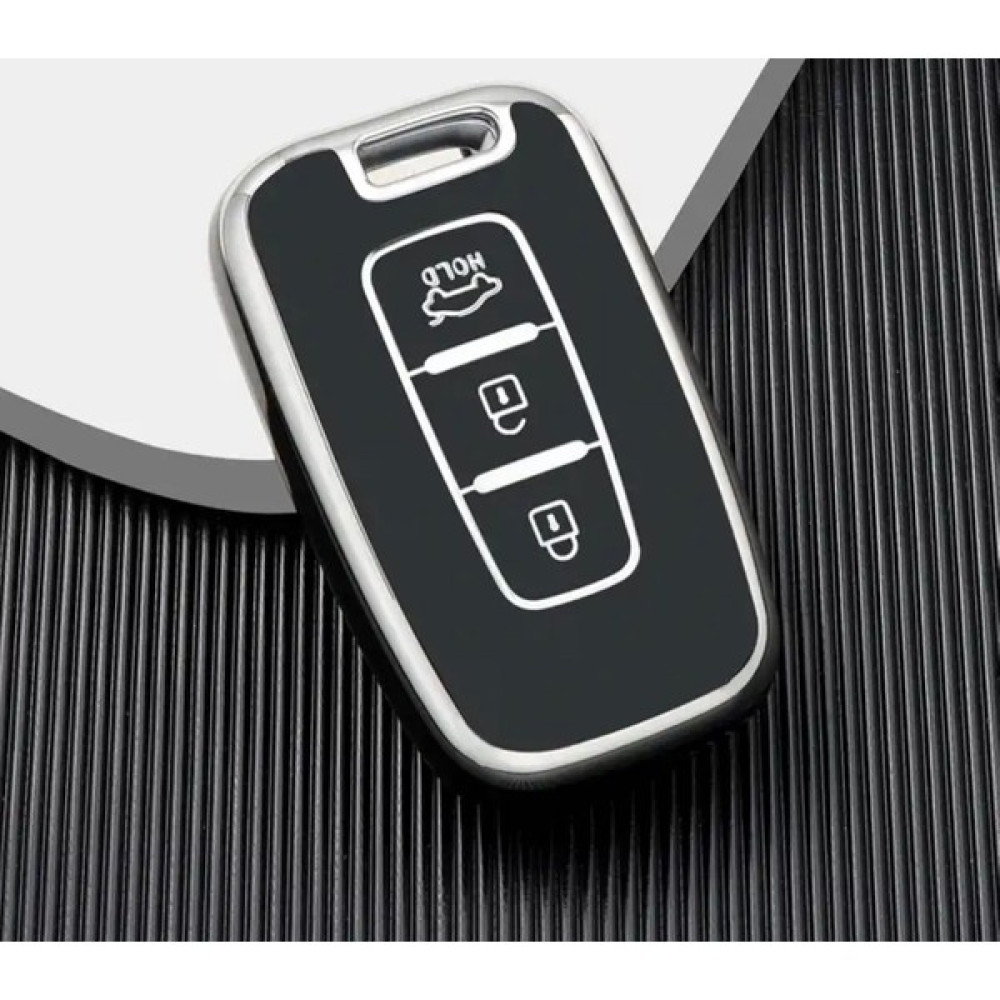 Emii Auto Spare Parts Hyundai Solaris HB20 I30 Sr Kıa Rıo Sportage K2 K3 Için Sr IX35 Elantra Accent Anahtar Kılıfı - Siyah Anahtarlık Fiyatı