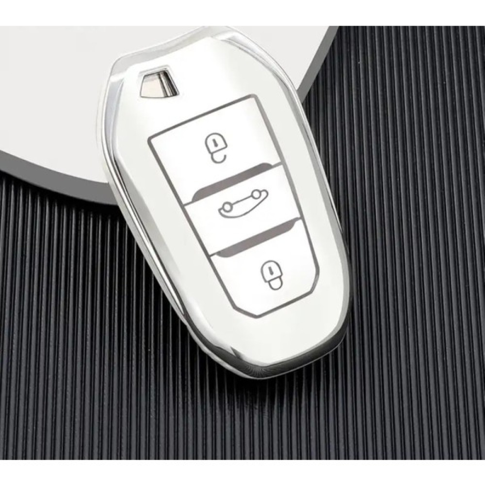 Emii Auto Spare Parts Peugeot 308 Için 408 508 2008 3008 4008 5008 Citroen C1 C2 C4 C6 C6 C3-Xr Picasso Dds4 Ds5 Anahtar Kılıfı - Beyaz Anahtarlık Fiyatı