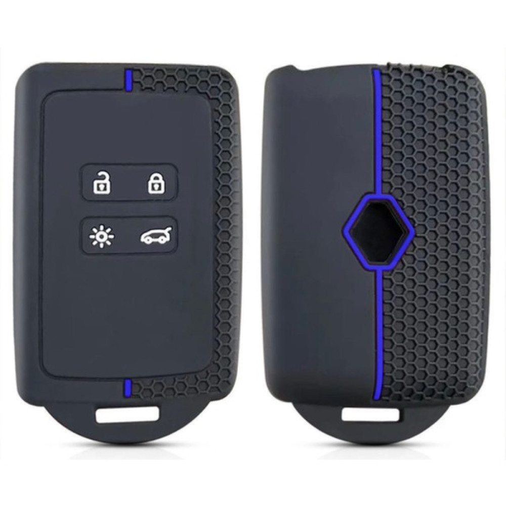 Emii Auto Spare Parts Renault Koleos Clio 5 Zoe Megane E-Tech Koleos Austral Kadjar Captur Zoe Anahtar Kılıfı Siyah/mavi Anahtarlık Fiyatı