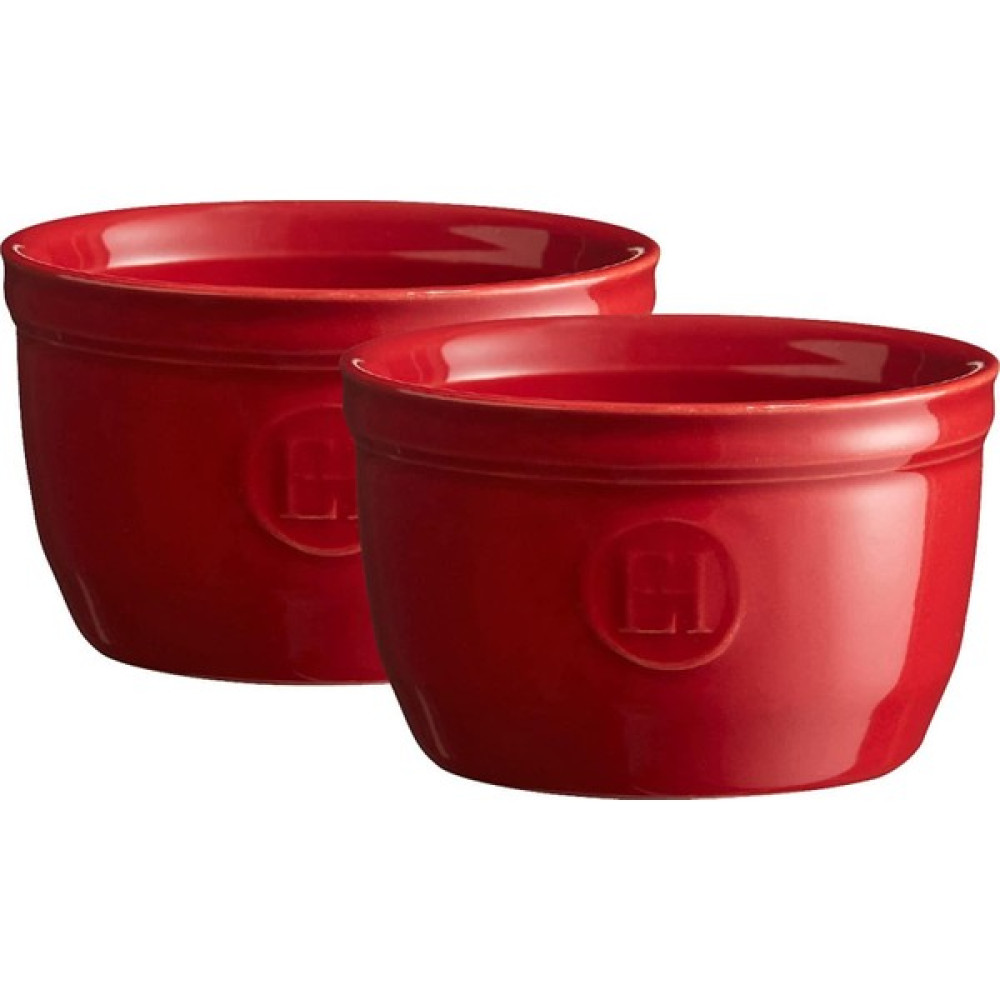 Emile Henry Fırın Kabı Ramekin No.9 Burgundy 2´l Setl Kırmızı / Burgundy Kek Kalıpları Fiyatı