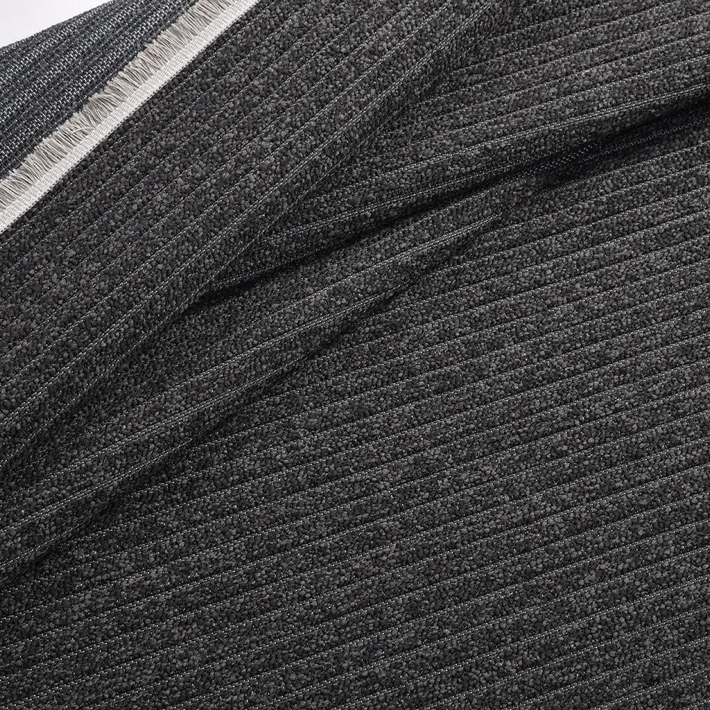 Emin Halı Lakse Bukle Koleksiyonu 8264S Naturel Lateks Kaydırmaz Tozsuz Havsız Özel Ölçü Kilim Yolluk - 120 x 200 cm - Antrasit Salon Halısı Fiyatı
