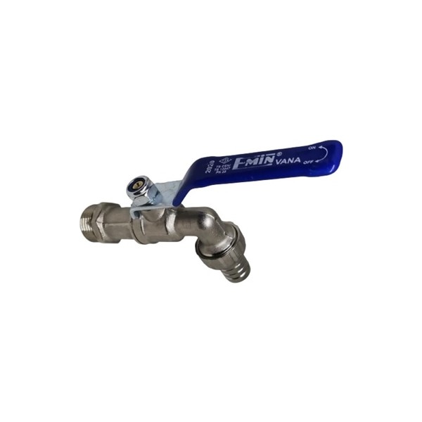 EMİN Küresel Bahçe Sulama Musluğu 1/2" Prinç Sulak Fiyatı