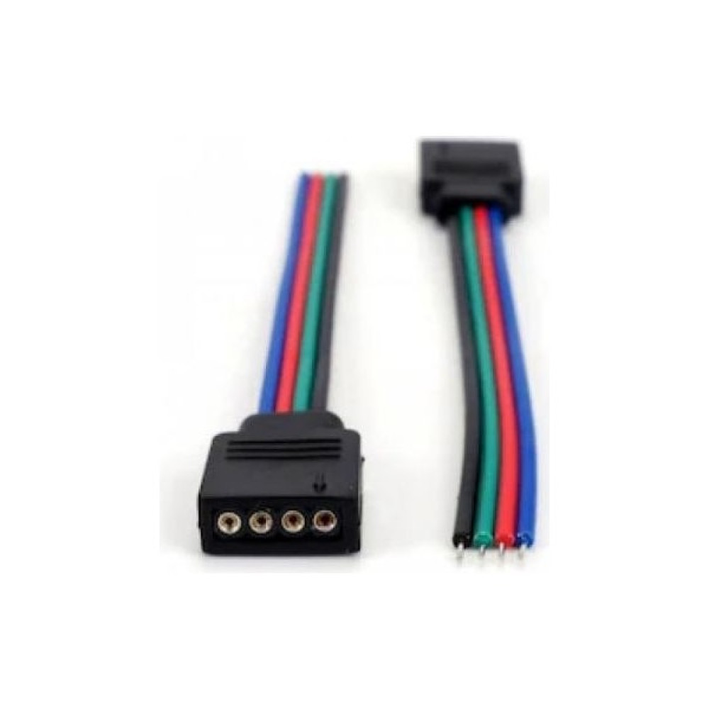 Emin Led LED Konnektör Soket Rgb Şerit LED 4 Pin 10 mm Led Aydınlatmalar Fiyatı