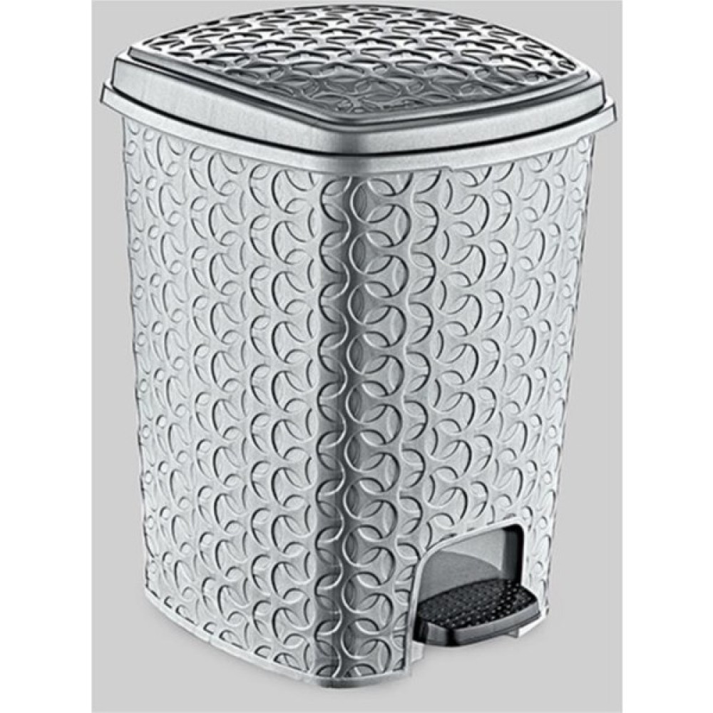 EMİN Poly Time Rattan Çöp Kovası Pedallı 12 lt Çöp Kovaları Fiyatı