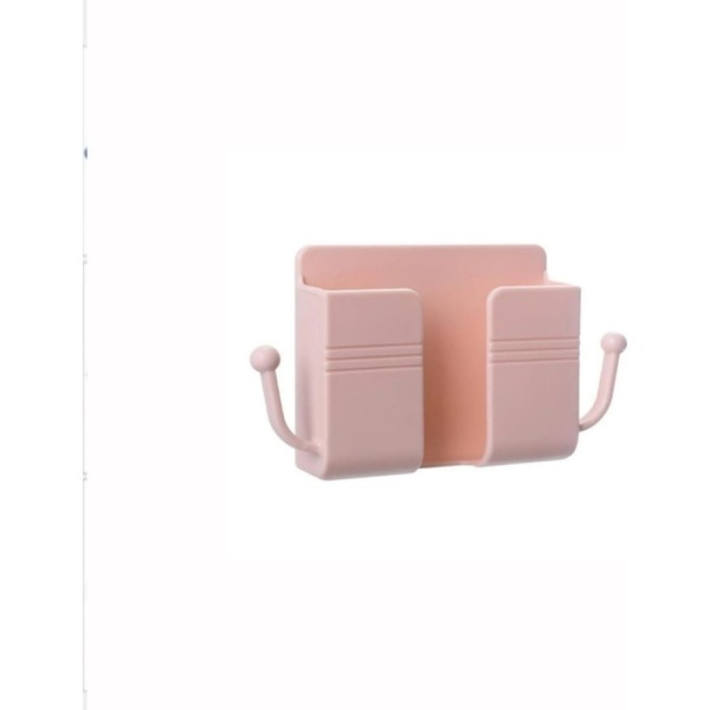 Eminak Telefon Kulaklık Tv Klima Uydu Kumanda Tutacağı Banyo Mutfak Duvara Yapıştırma Organizer Askılık - Pembe Eşya Saklama / Düzenleme Fiyatı