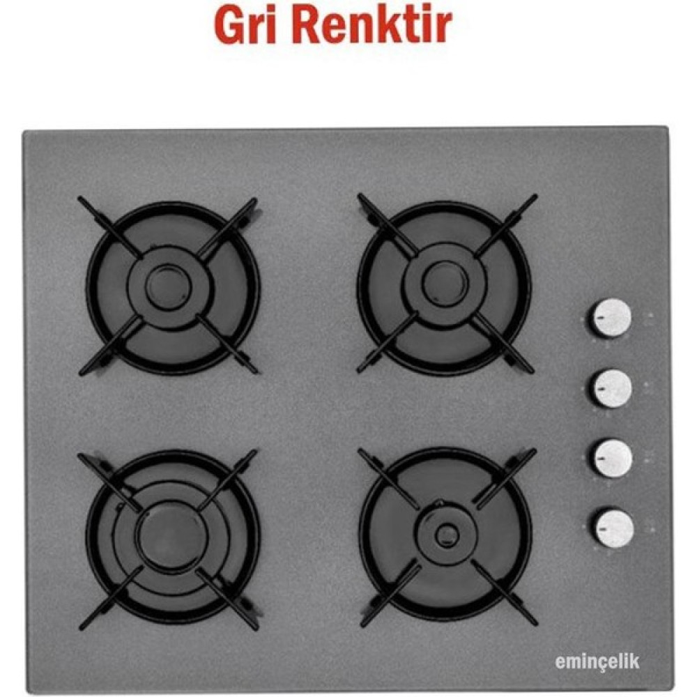 Eminçelik Set Üstü Gri Cam Ocak AH 1240 GG60 Oto Boyaları Fiyatı
