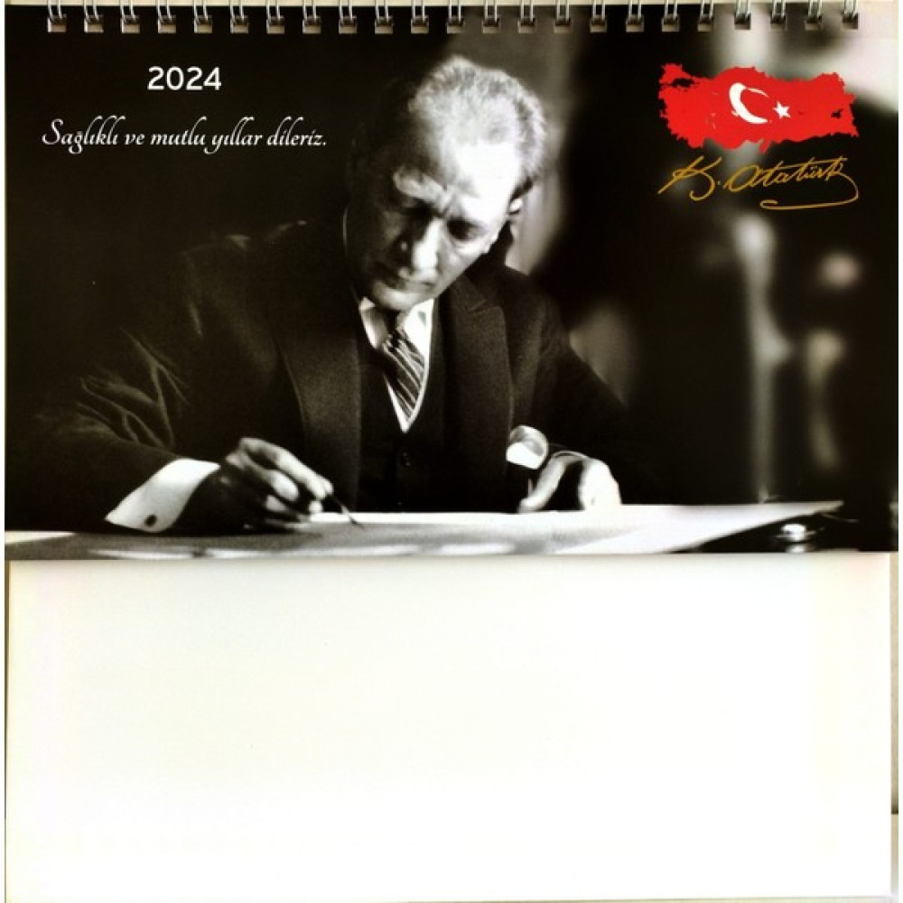 Eminönü Gezgini 2024 Atatürk Görselli Masa Takvimi Takvim Fiyatı