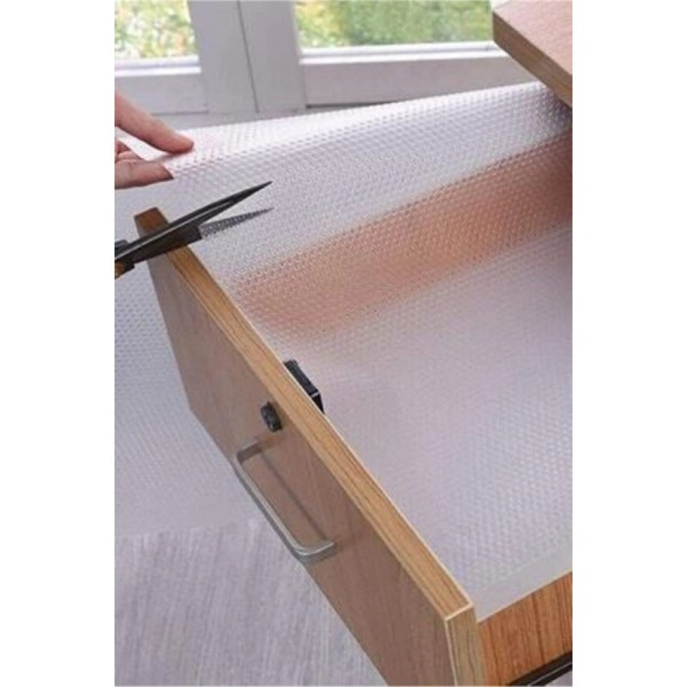 Emir-Ay Dolap Içi Kaymaz Örtü Raflık 45 cm * 4 Metre - 45cm x 2 m - Şeffaf Oto Boyaları Fiyatı