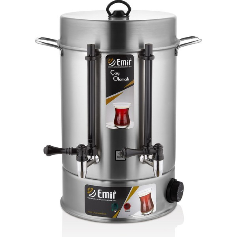 Emir Çay Makinesi Çay Otomatı 40 Bardak Metal Musluk - Inox Oto Boyaları Fiyatı