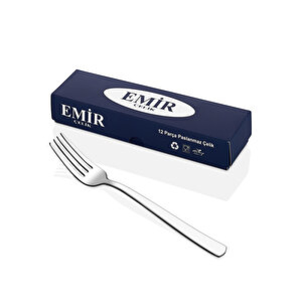 Emir Çelik 12 Adet Düz Model Yemek Çatalı Çatal / Kaşık / Bıçak Takımları Fiyatı