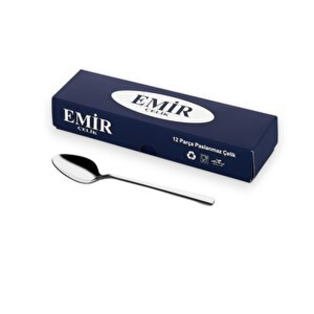 Emir Çelik 12 Adet Sidney Model Çay Kaşığı Çatal / Kaşık / Bıçak Takımları Fiyatı