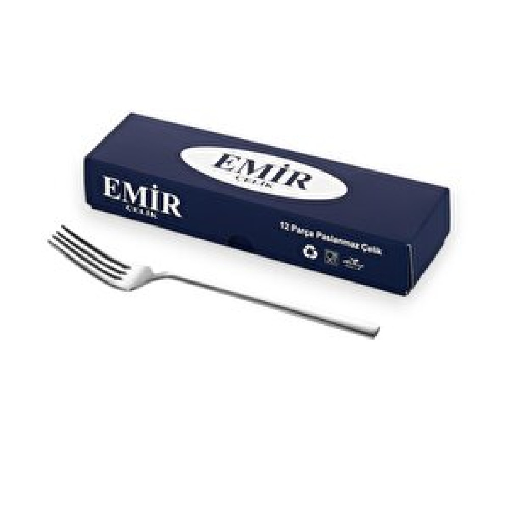 Emir Çelik Sidney Model 12 Adet Yemek Çatalı Çatal / Kaşık / Bıçak Takımları Fiyatı