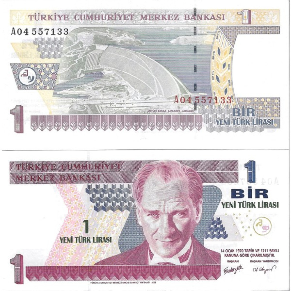 Emir Collection 8.emisyon 1 Ytl A04 Seri Çil Oto Boyaları Fiyatı