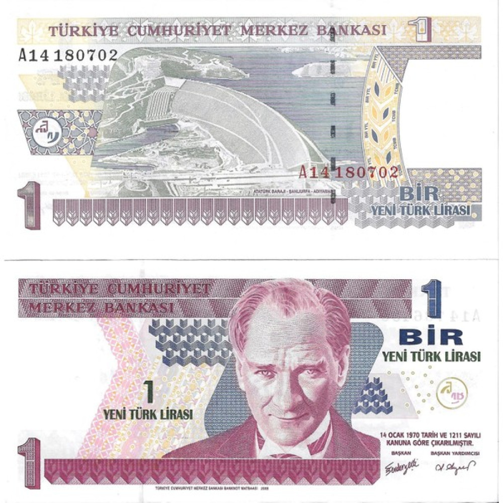 Emir Collection 8.emisyon 1 Ytl A14 Seri Çil Oto Boyaları Fiyatı