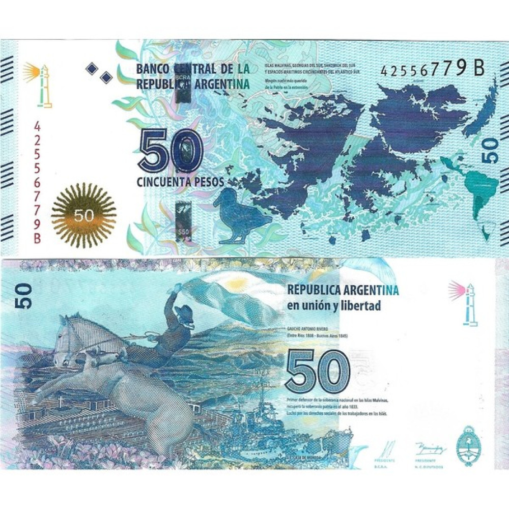 Emir Collection Arjantin Hatıra 50 Pesos Yabancı Kağıt Para Çil (Unc) Koleksiyon Para Oto Boyaları Fiyatı